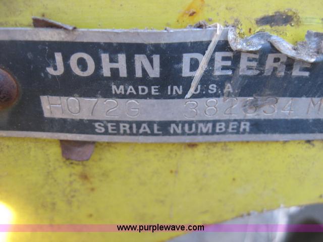 image for item 5981 John Deere tractor mid-mount mower