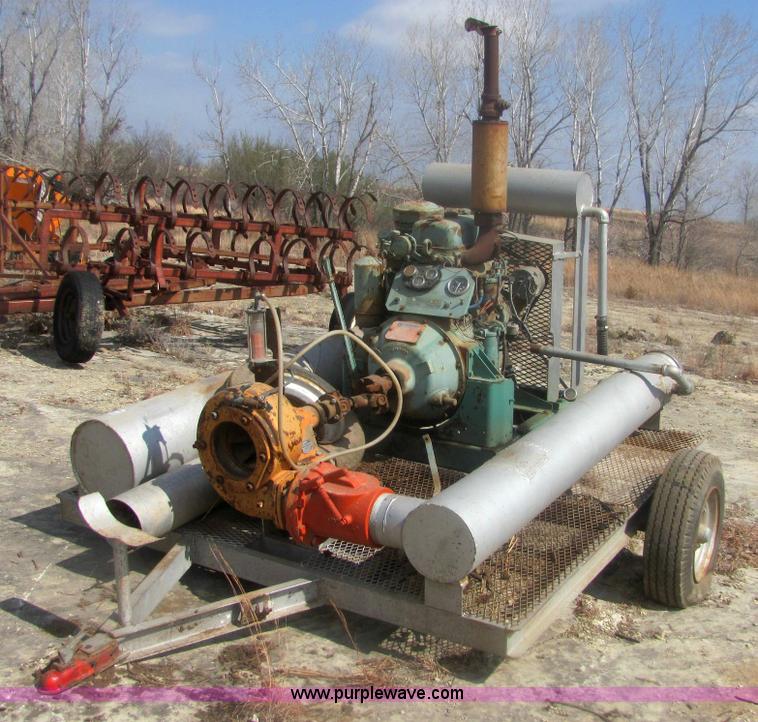 image for item 7001 8" gas powered water pump