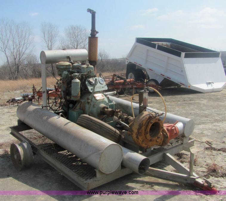 image for item 7001 8" gas powered water pump