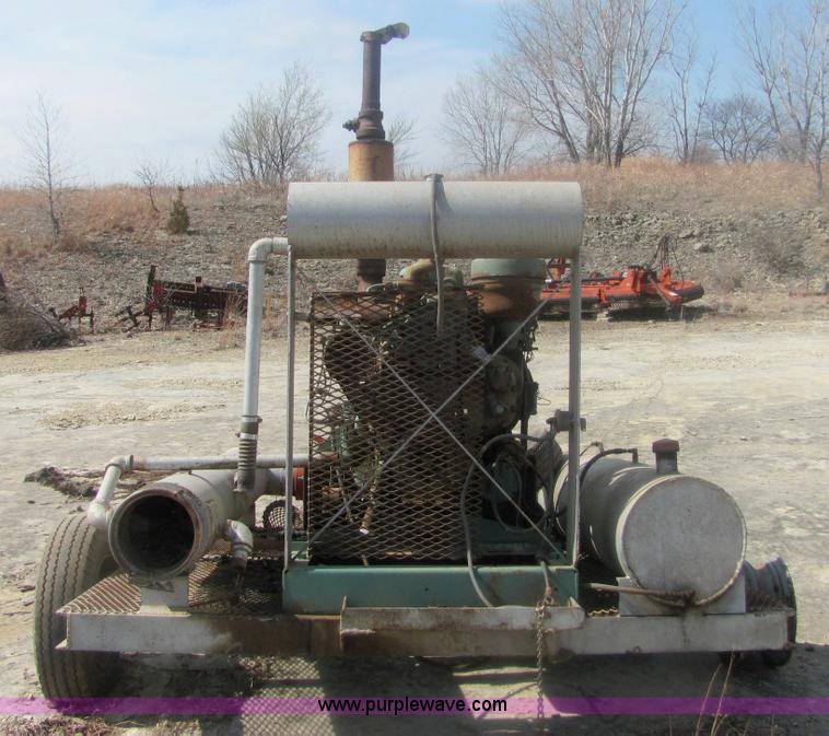 image for item 7001 8" gas powered water pump