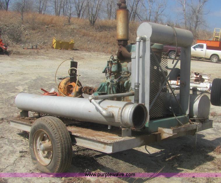 image for item 7001 8" gas powered water pump