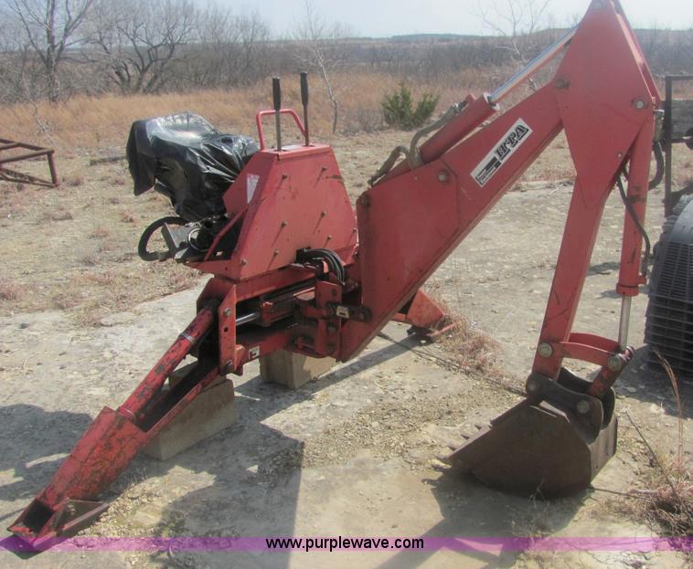 image for item 7002 HTA BH6575 three point backhoe