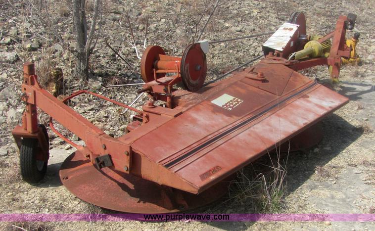 image for item 7004 Reese 2400 side boom disk mower