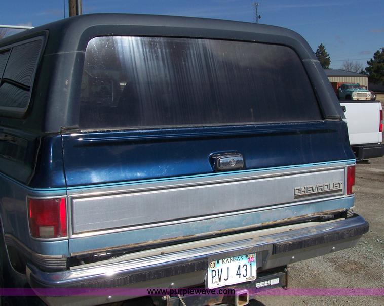 image for item 7323 1991 Chevrolet Blazer Silverado 150