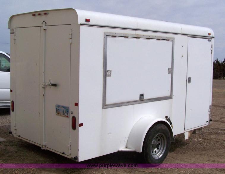 image for item 7338 2001 Titan 6x12 cargo trailer