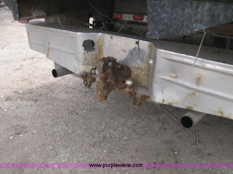 image for item 8012 1991 Ford F350 Custom XLT Lariat four-door flatbed dually pickup