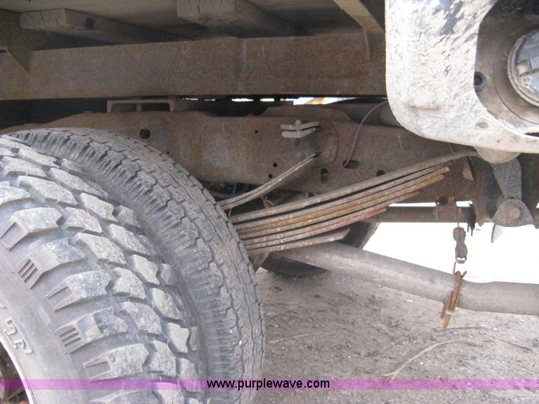 image for item 8012 1991 Ford F350 Custom XLT Lariat four-door flatbed dually pickup