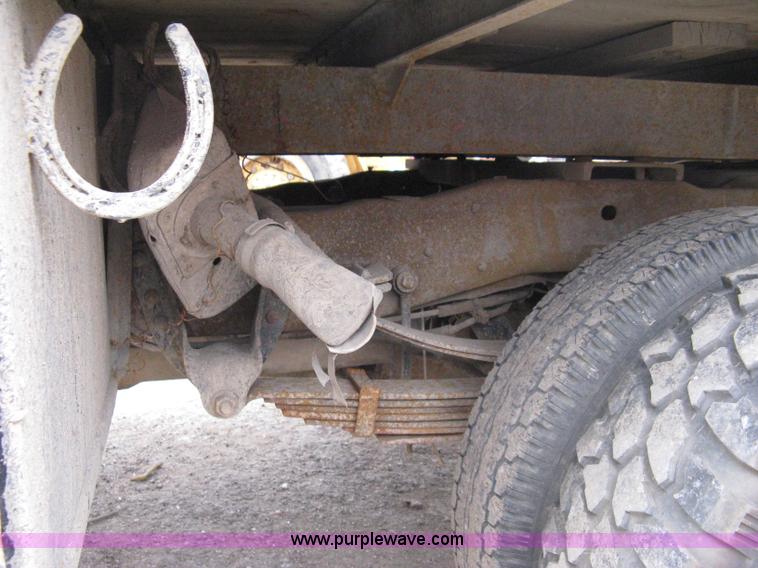 image for item 8012 1991 Ford F350 Custom XLT Lariat four-door flatbed dually pickup