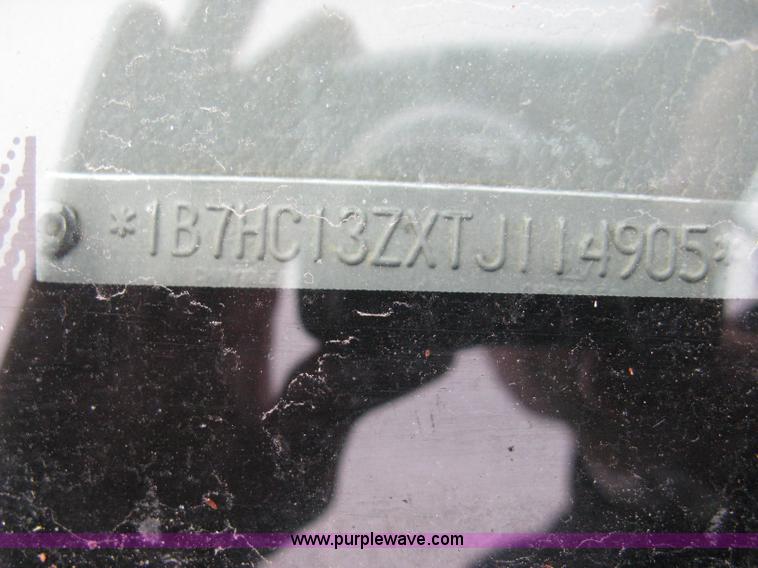 image for item 8084 1996 Dodge Ram 1500 Laramie SLT extended cab pickup truck