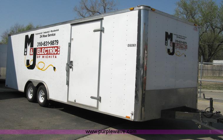 image for item 8094 2003 Cargo Mate 24' cargo trailer