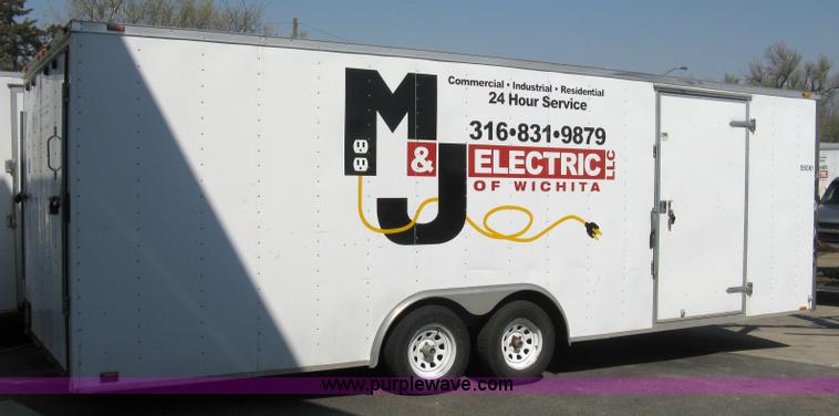 image for item 8094 2003 Cargo Mate 24' cargo trailer