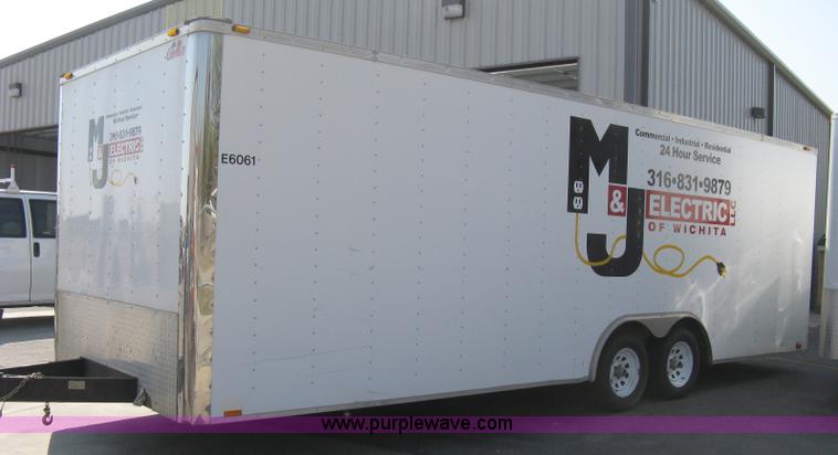 image for item 8094 2003 Cargo Mate 24' cargo trailer
