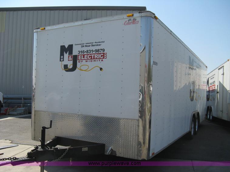 image for item 8094 2003 Cargo Mate 24' cargo trailer