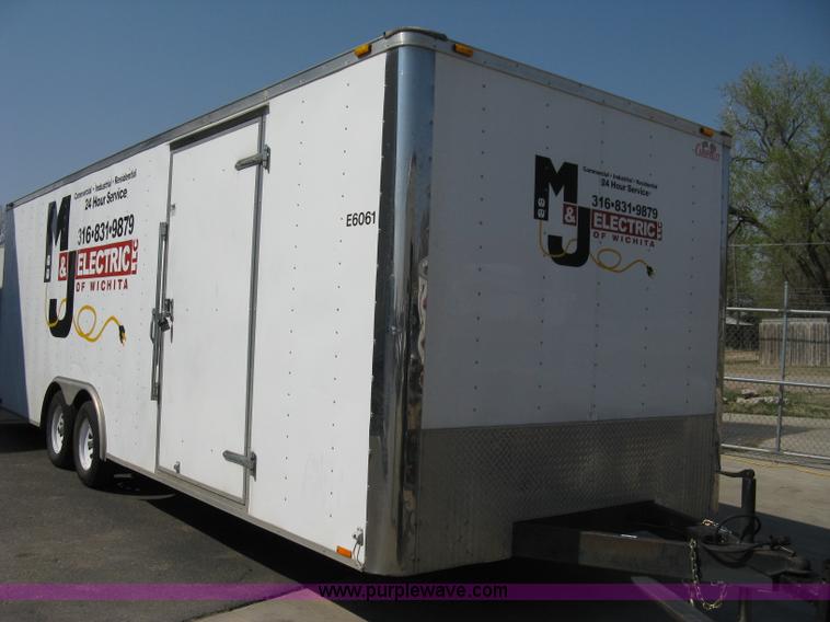 image for item 8094 2003 Cargo Mate 24' cargo trailer