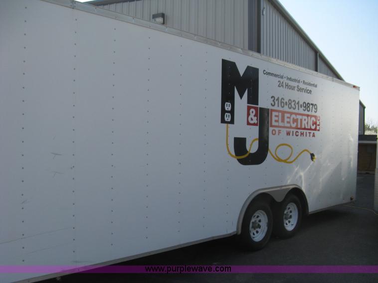 image for item 8094 2003 Cargo Mate 24' cargo trailer