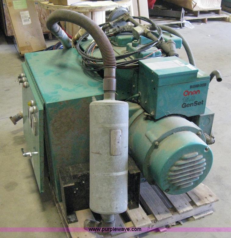 image for item 8096 Onan 15.0 GenSet commercial generator