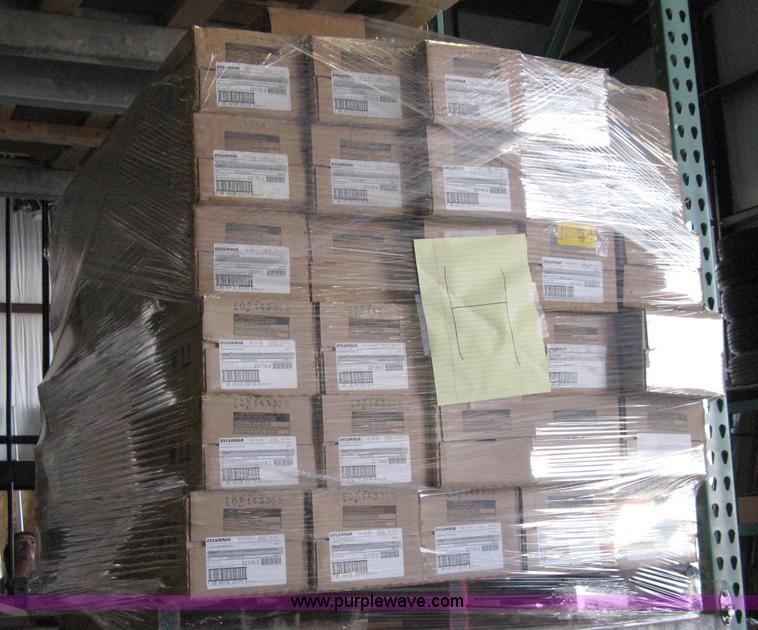 image for item 8097 (8) pallets of assorted light fixtures and lamps/bulbs