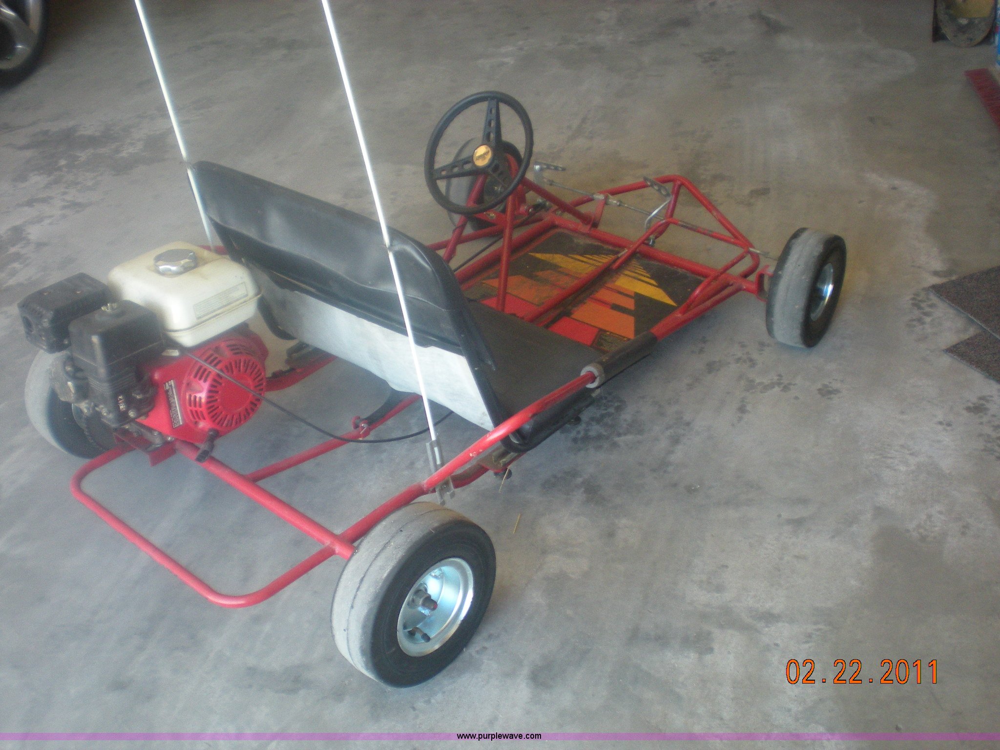 Manco two seater gokart in Basehor, KS Item 4438 sold Purple Wave