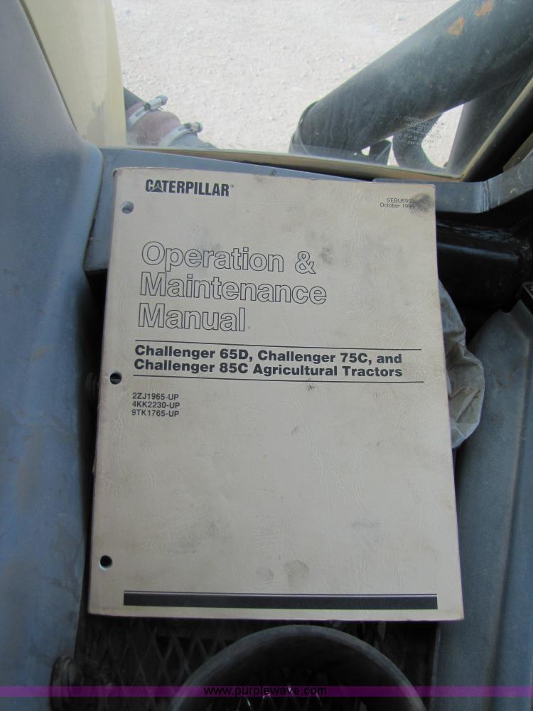 image for item 1022 1995 Caterpillar Challenger 85C track tractor