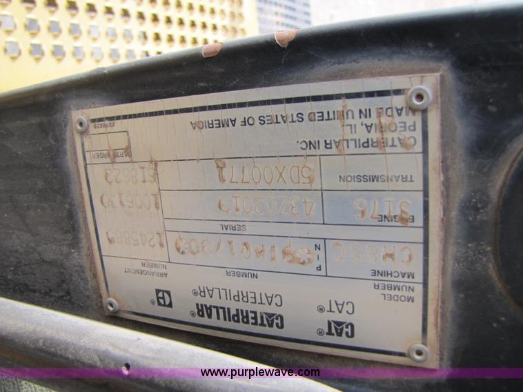 image for item 1022 1995 Caterpillar Challenger 85C track tractor