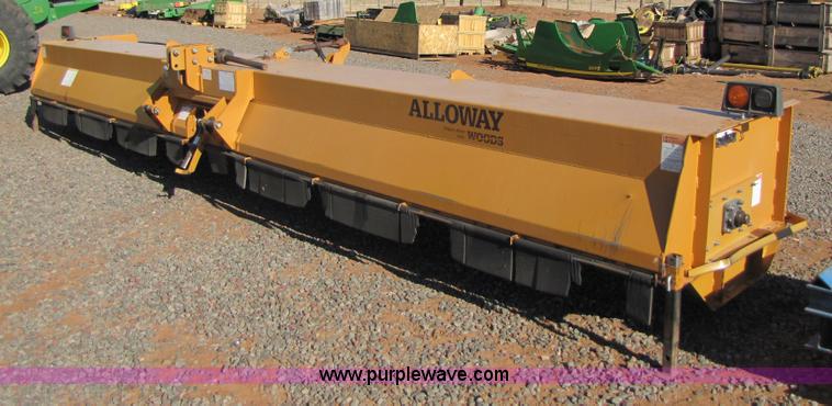 image for item 3451 Alloway 25' flail shredder