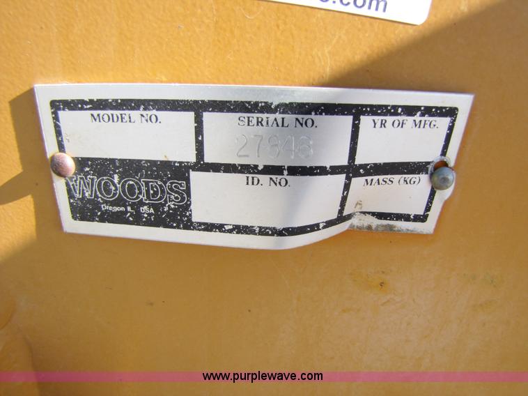 image for item 3451 Alloway 25' flail shredder