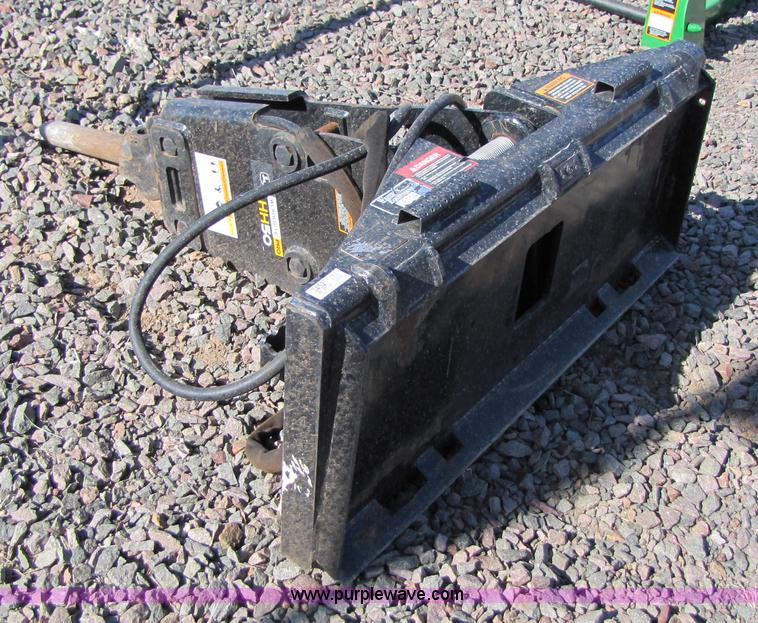 John Deere HH50 skid steer hydraulic breaker in Childress, TX Item 3452 sold Purple Wave