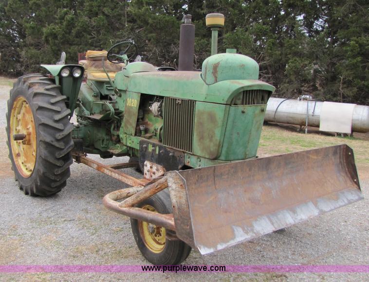image for item 3480 1966 John Deere 3020 tractor