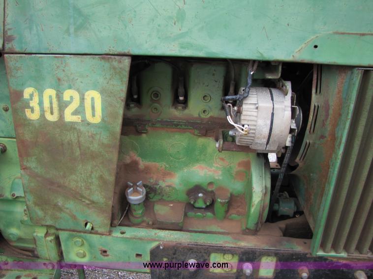image for item 3480 1966 John Deere 3020 tractor
