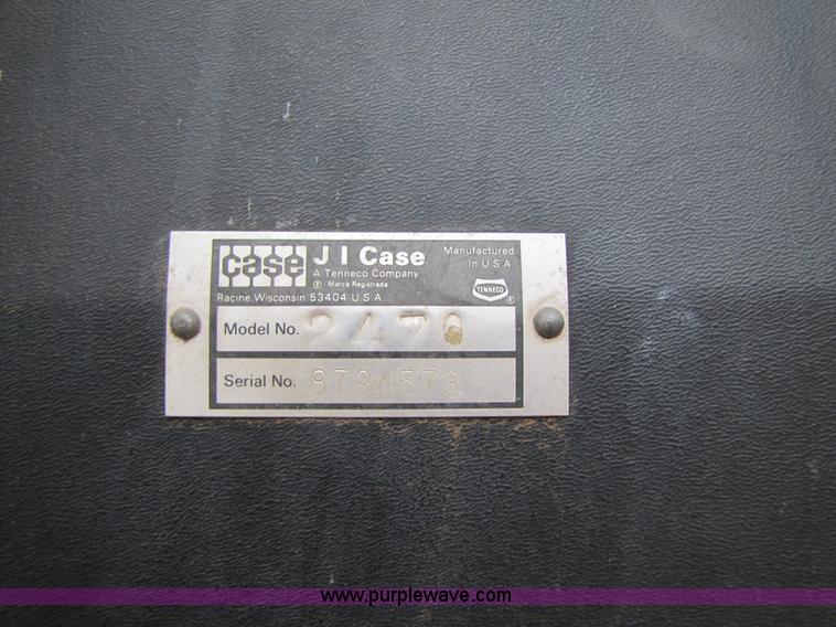 image for item 3481 1976 Case 2470 4WD tractor