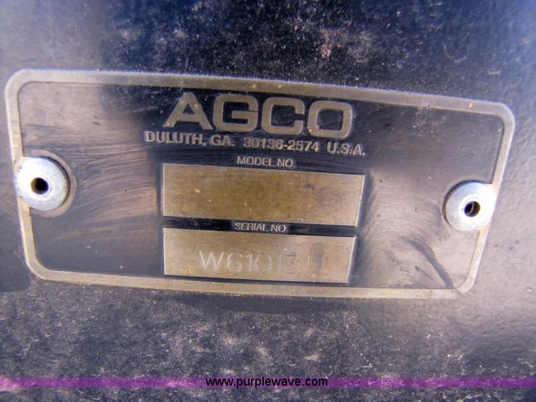 image for item 3500 AGCO 36' draper platform header