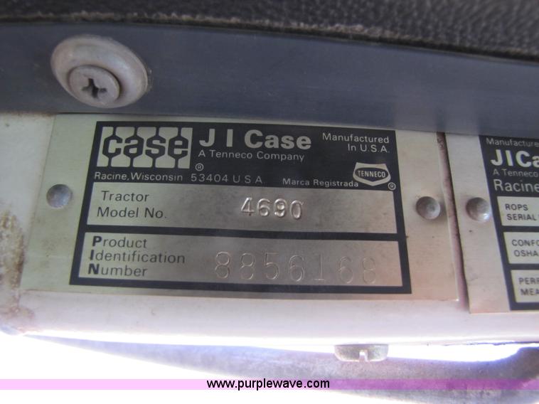 image for item 3501 1980 Case 4690 4WD tractor