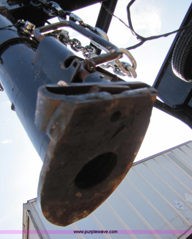 image for item 3505 2008 Texas Pride 16' end dump goose neck trailer