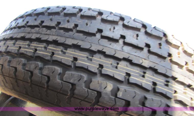 image for item 3505 2008 Texas Pride 16' end dump goose neck trailer