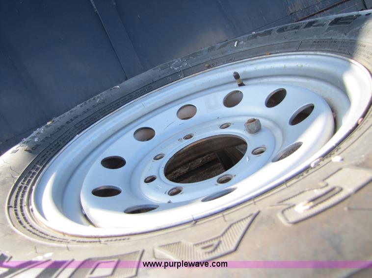 image for item 3505 2008 Texas Pride 16' end dump goose neck trailer