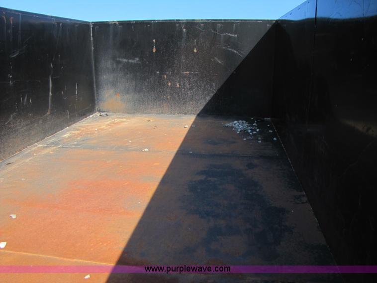 image for item 3505 2008 Texas Pride 16' end dump goose neck trailer