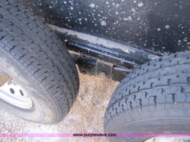 image for item 3505 2008 Texas Pride 16' end dump goose neck trailer