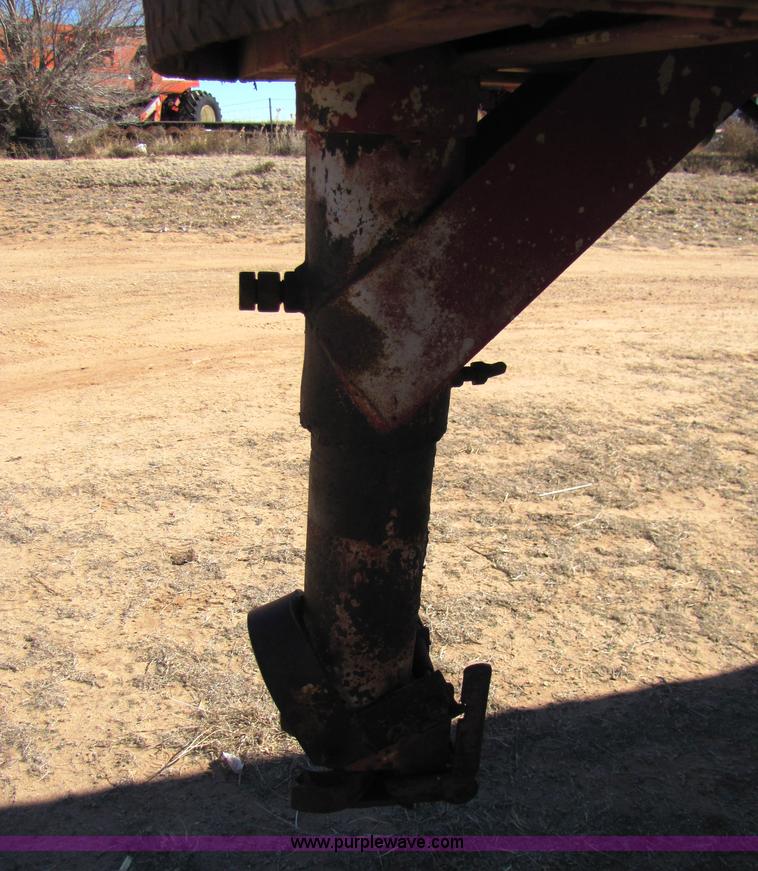 image for item 3508 16' goose neck dump trailer