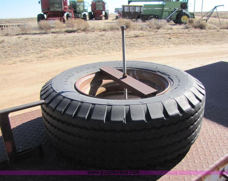 image for item 3508 16' goose neck dump trailer