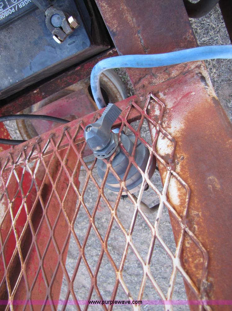 image for item 3508 16' goose neck dump trailer