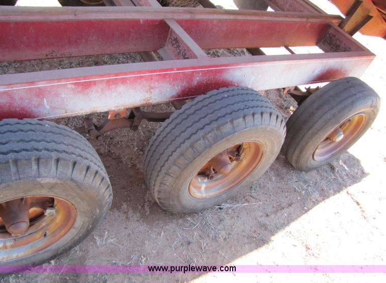 image for item 3508 16' goose neck dump trailer