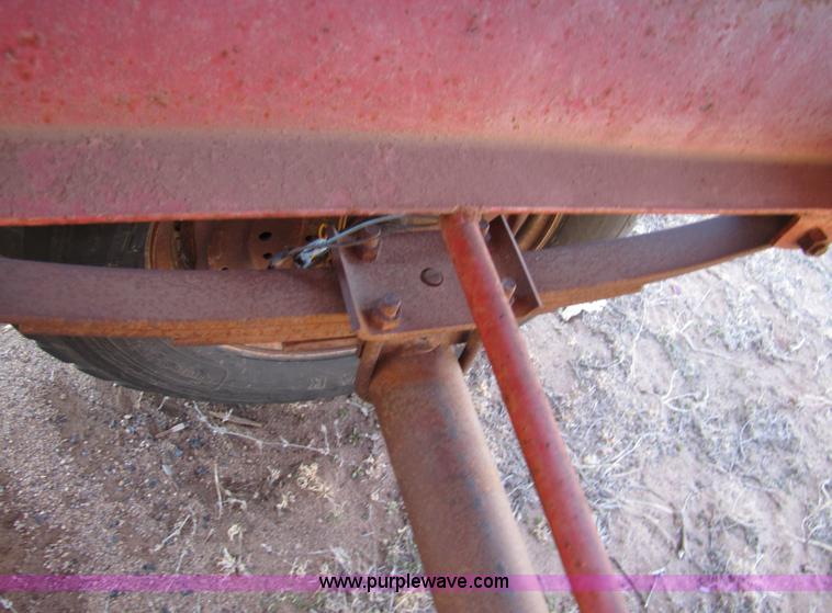 image for item 3508 16' goose neck dump trailer