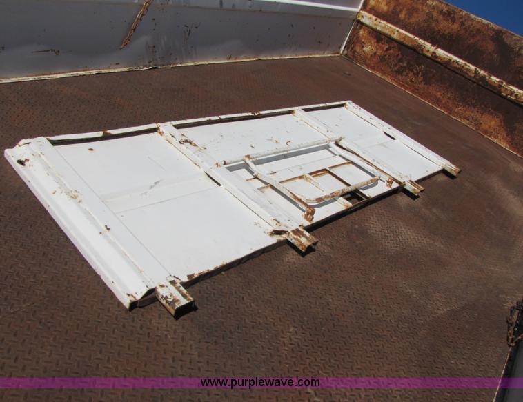 image for item 3508 16' goose neck dump trailer