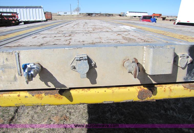 image for item 3511 1997 Transcraft Eagle W2 50' flatbed trailer