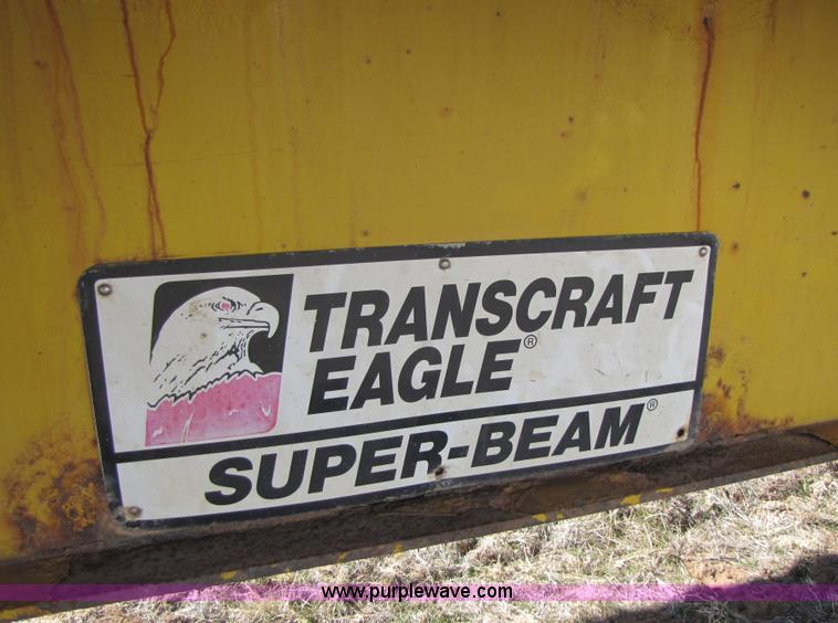image for item 3511 1997 Transcraft Eagle W2 50' flatbed trailer