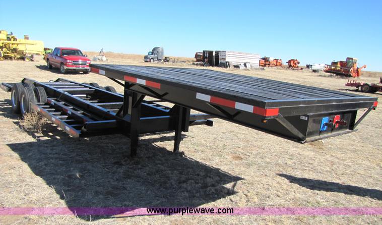 image for item 3512 1978 Jantz 6N-LP expandable combine/sprayer trailer