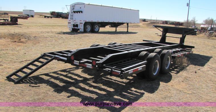 image for item 3512 1978 Jantz 6N-LP expandable combine/sprayer trailer