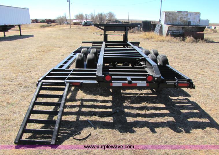 image for item 3512 1978 Jantz 6N-LP expandable combine/sprayer trailer