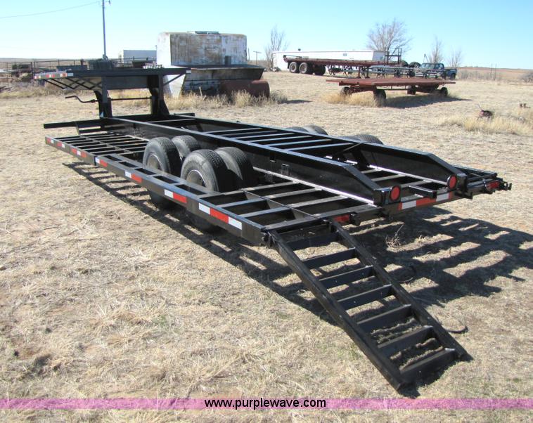image for item 3512 1978 Jantz 6N-LP expandable combine/sprayer trailer