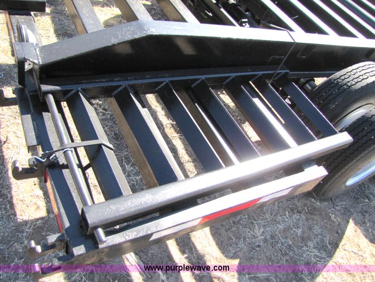 image for item 3512 1978 Jantz 6N-LP expandable combine/sprayer trailer